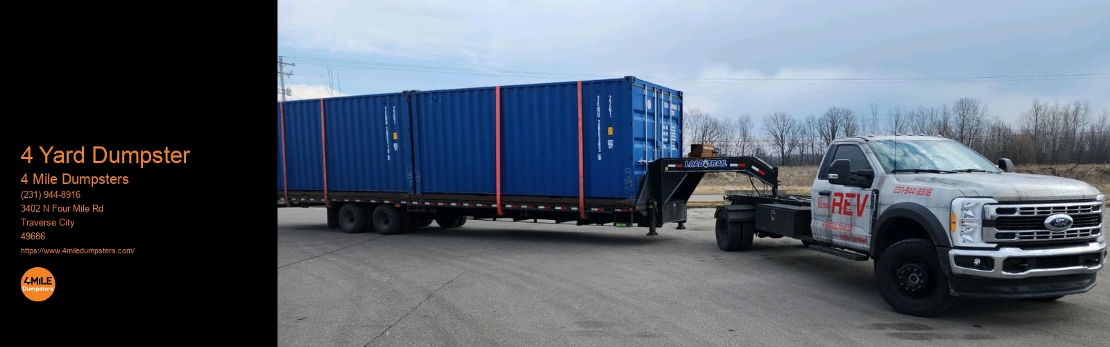 4 Yard Dumpster