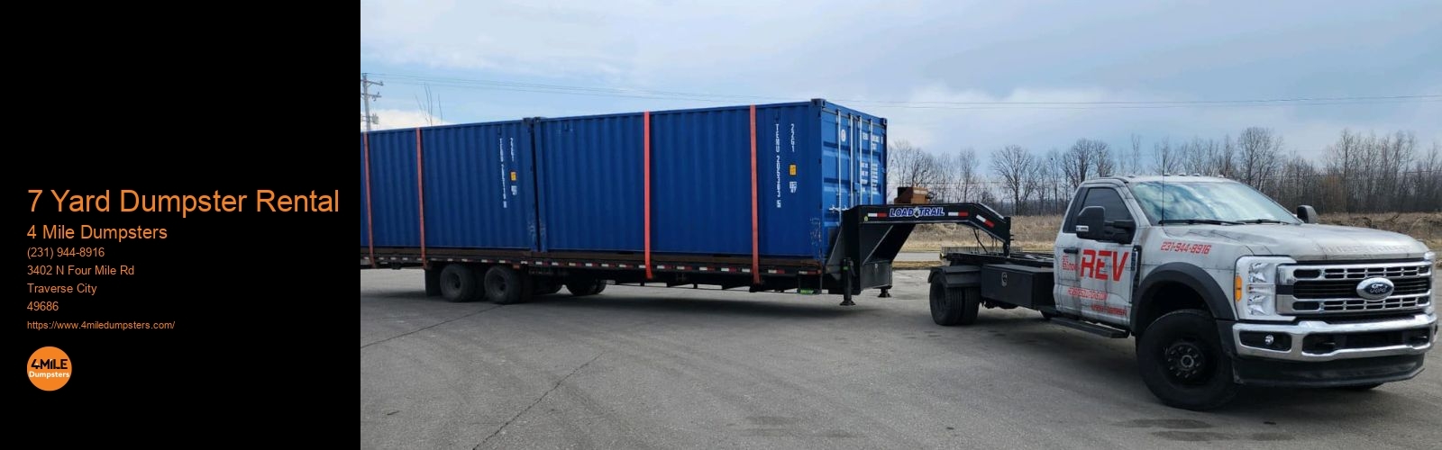 7 Yard Dumpster Rental