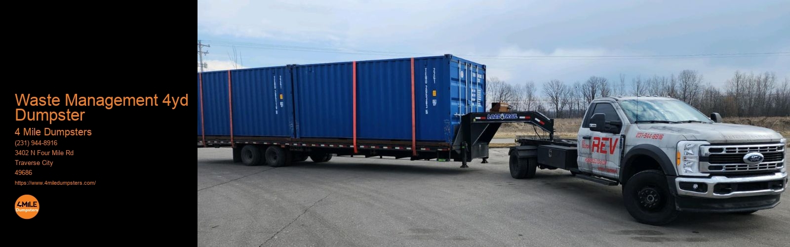 Waste Management 4yd Dumpster