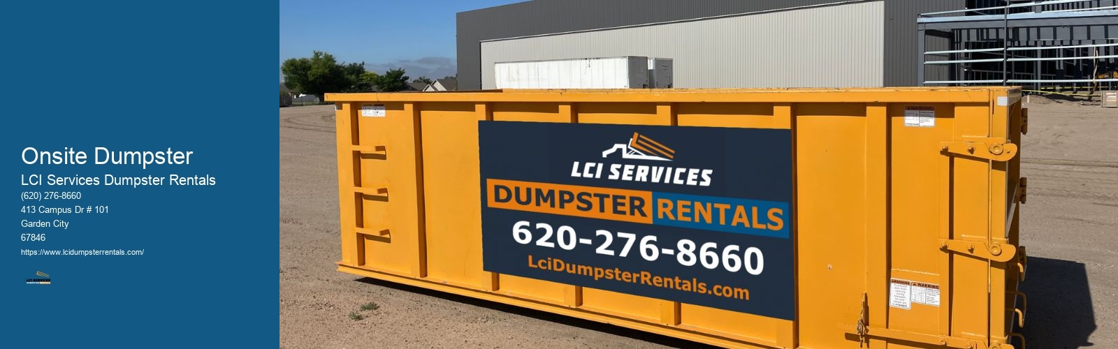 Onsite Dumpster