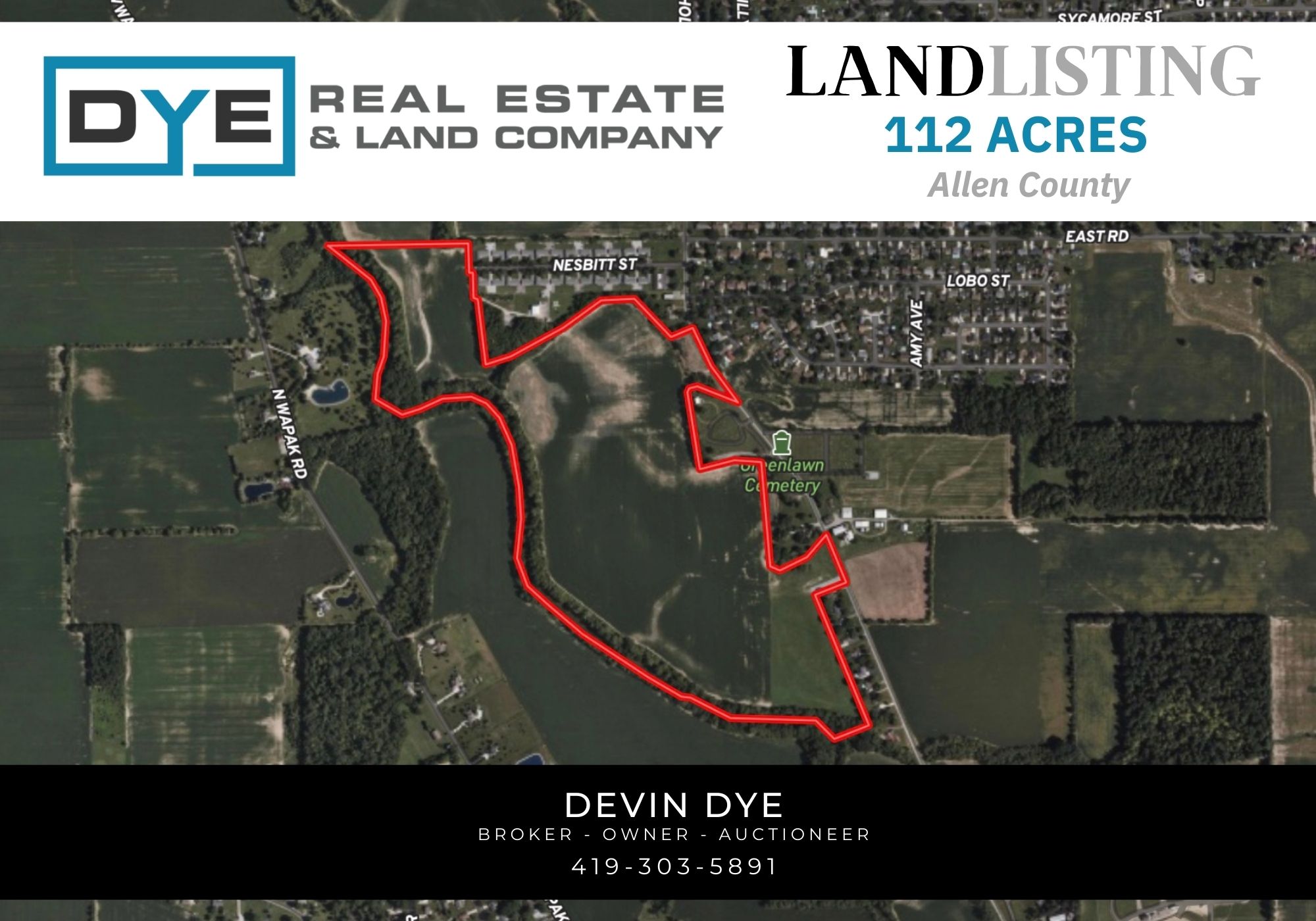 112.7 +/- Acres, Allen County
