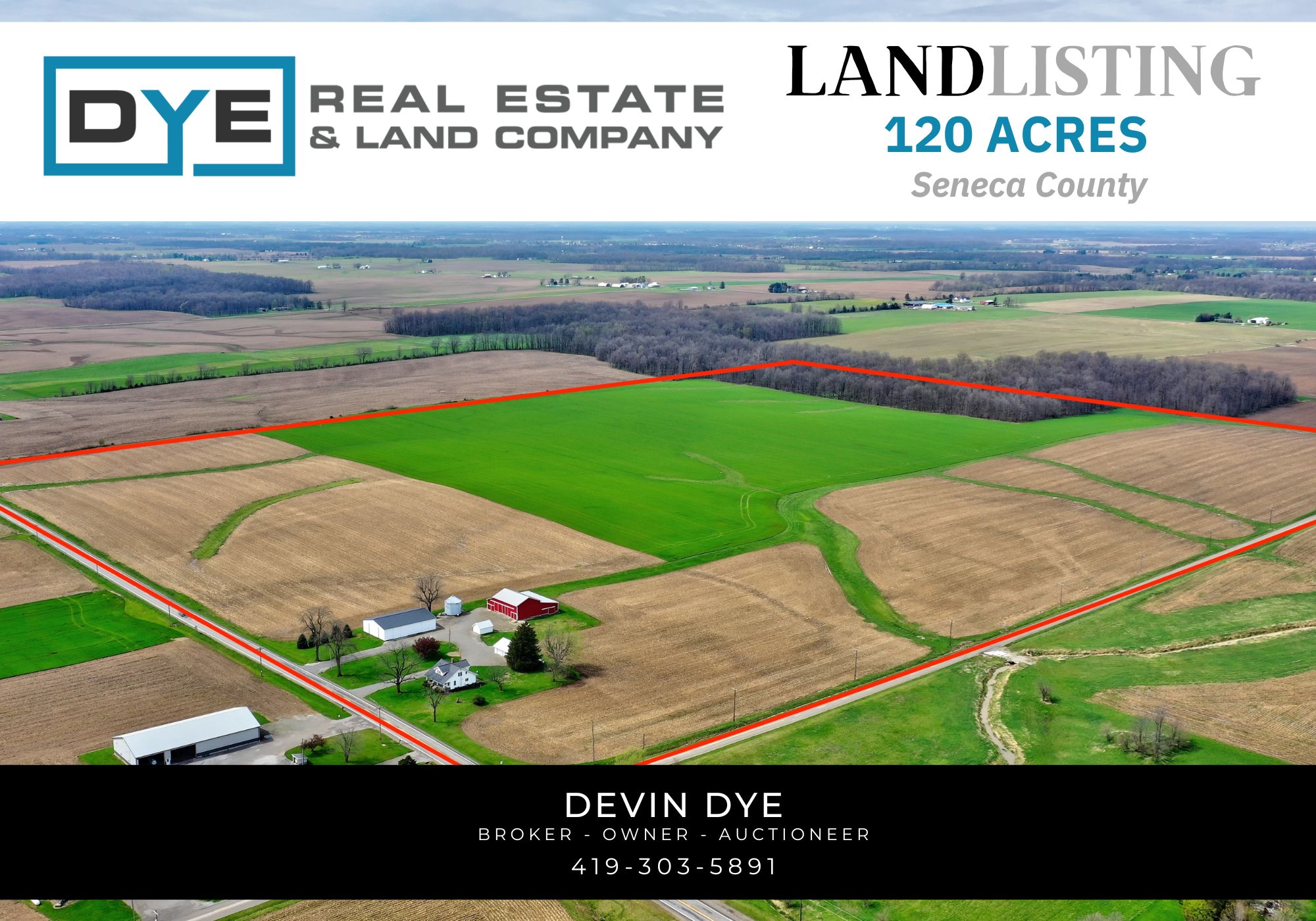 120 +/- Acres, Seneca County