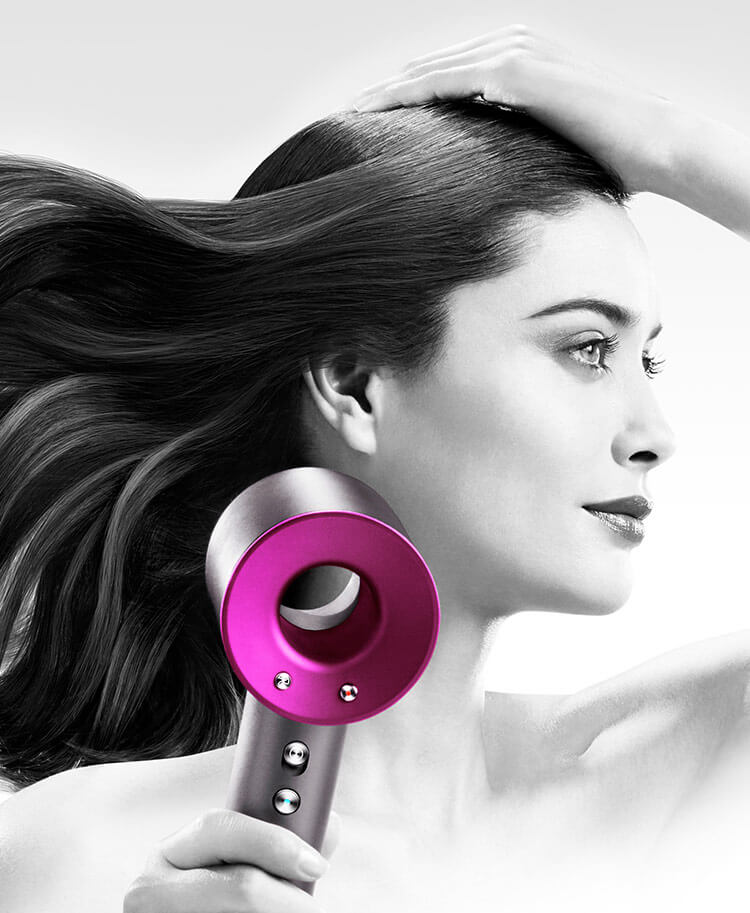dyson supersonic hair dryer fuschia pink