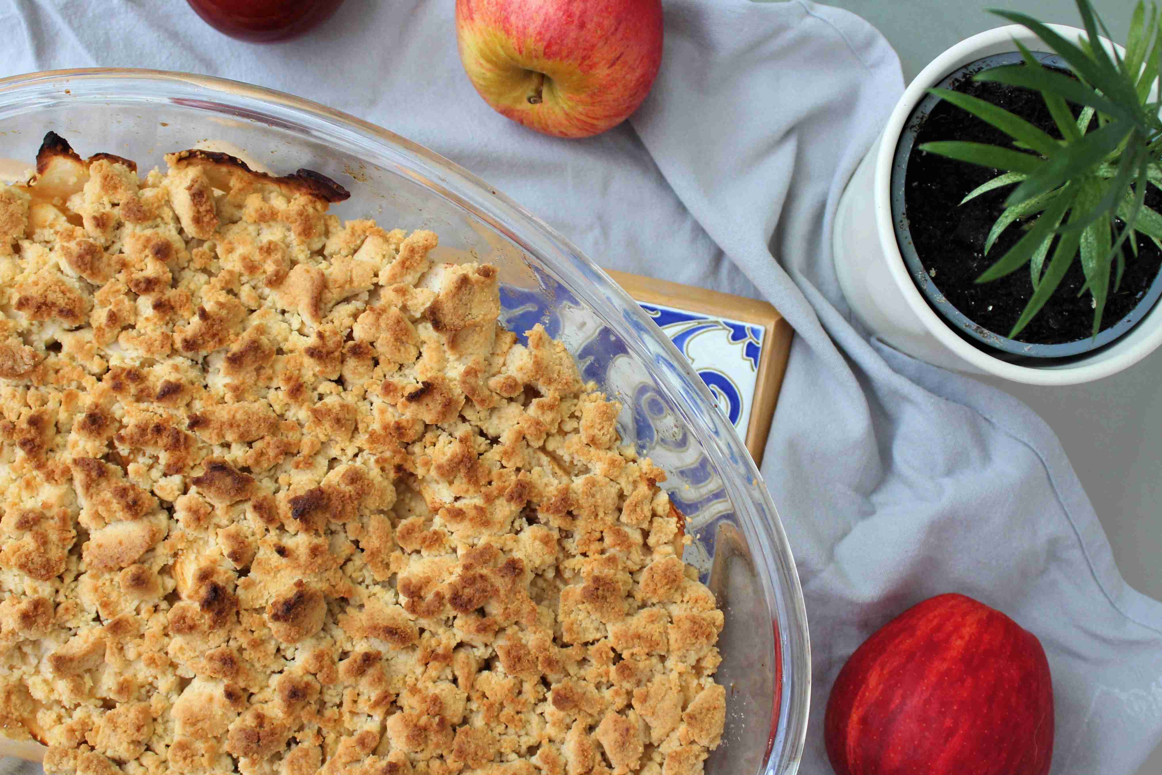apple crumble recipe for 2