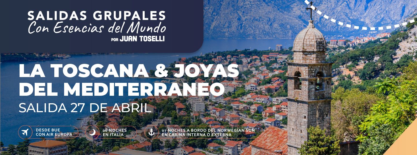 LA TOSCANA & JOYAS DEL MEDITERRÁNEO