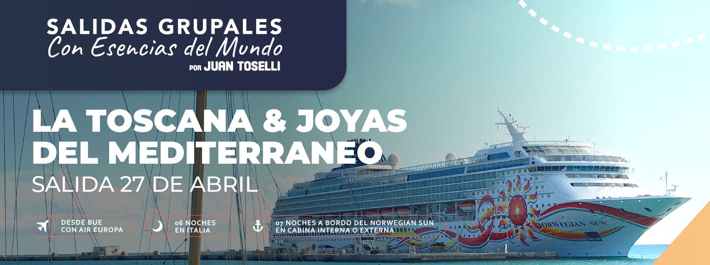 LA TOSCANA & JOYAS DEL MEDITERRÁNEO