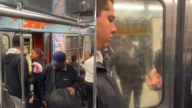 Captan falla en tren del Metro de la CDMX en Buenavista