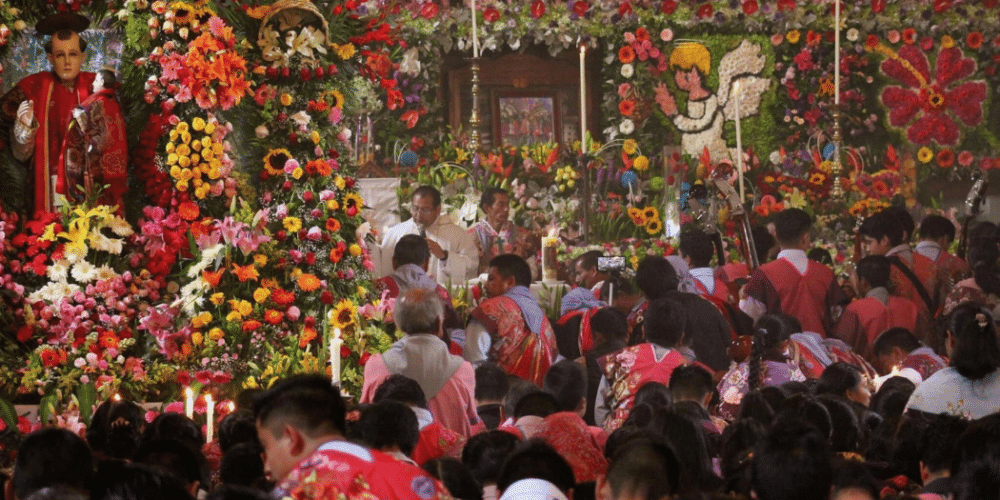 Conoce la colorida fiesta de San Lorenzo Mártir en Zinacantán, Chiapas