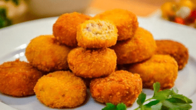 Nuggets de atúm.