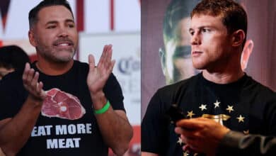 De la Hoya se burla de "Canelo" "Gané mucho dinero por tu miedo"