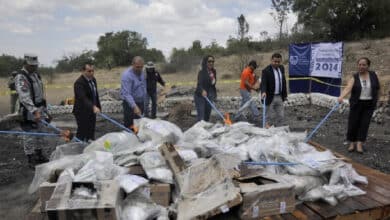 Fiscalía Capitalina y Sedena destruyeron 51 mil dosis de droga