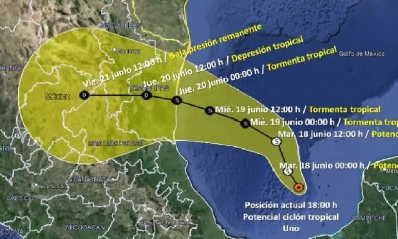 NL decreta alerta máxima ante llegada de tormenta tropical