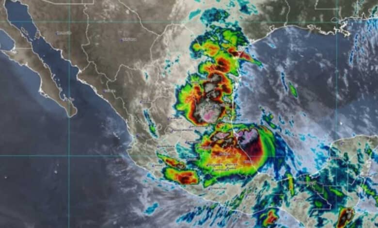 Tormenta tropical "Alberto" se degrada a baja presión