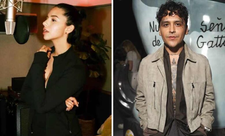 Ángela Aguilar comparte la primera foto con su novio Christian Nodal