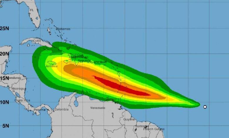 Se forma depresión tropical "Dos" camino al Caribe