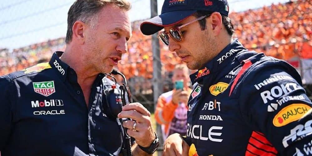 Christian Horner acepta que existe una presión sobre "Checo" Pérez