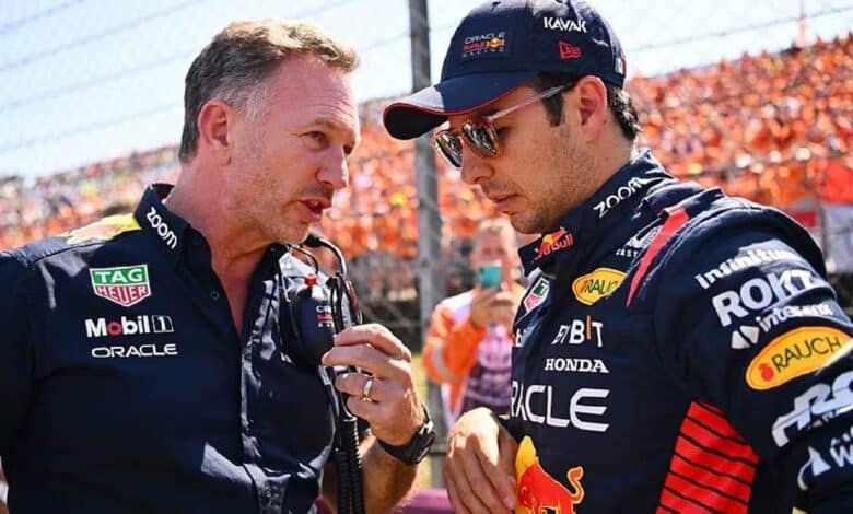 Christian Horner acepta que existe una presión sobre "Checo" Pérez