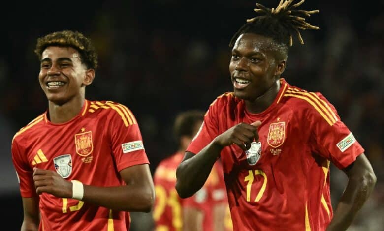 España pone orden y vence 4-1 a Georgia