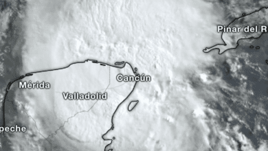 Clima hoy 5 de julio, Beryl toca tierra en Quintana Roo, se prevén lluvias en varios estados