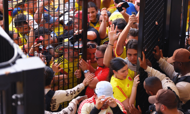 Caos en la final de la Copa América desesperación y desorden en el Estadio Hard Rock