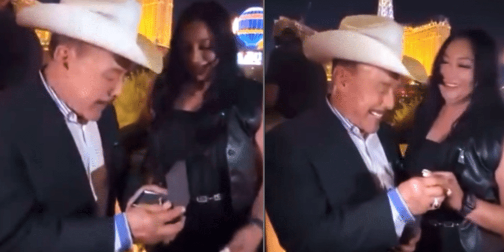 Papá de Jenni Rivera pide matrimonio a su novia 35 años menor