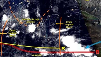 Onda tropical N° 8 ocasionara lluvias en estos estados