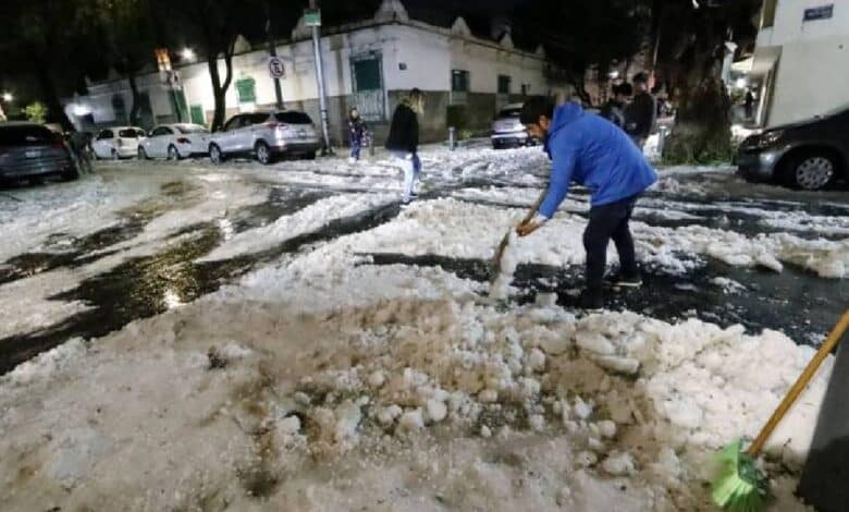 Activan alerta amarilla por lluvia y granizo para la CDMX