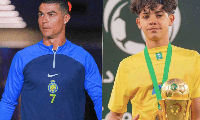 Ronaldo se retiraría del futbol tras jugar un partido con su hijo