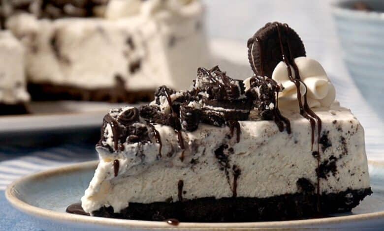 Delicioso Cheesecake de Oreo sin Horno