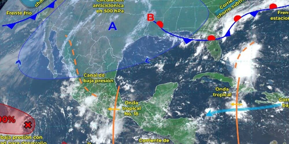 Clima en México 24 de agosto: Continúan las lluvias en gran parte del país