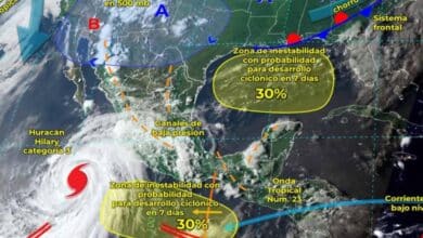 CLIMA: Pronóstico para hoy 18 de agosto en México