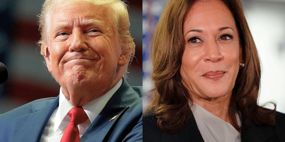 Kamala y Trump, en medio de batalla en 4 estados encuesta del NYT