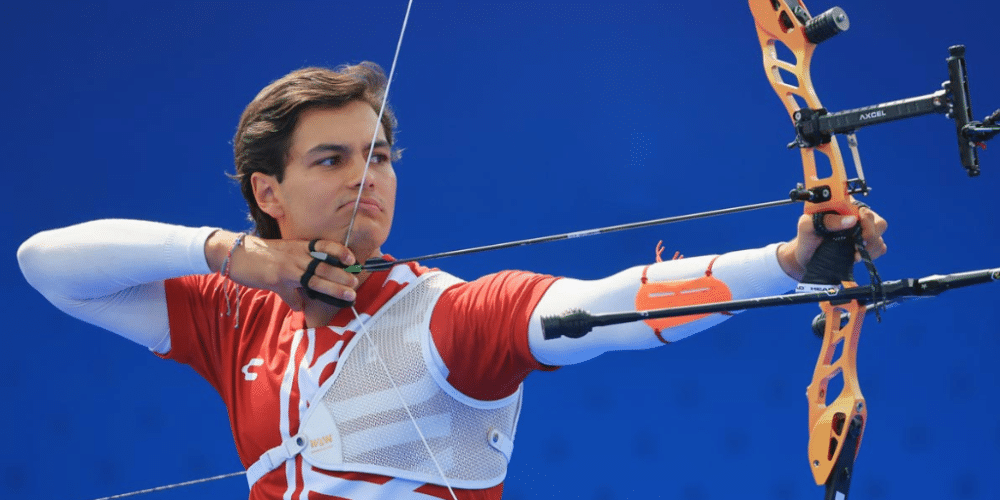 Matías Grande fue eliminado en octavos del tiro con arco en París