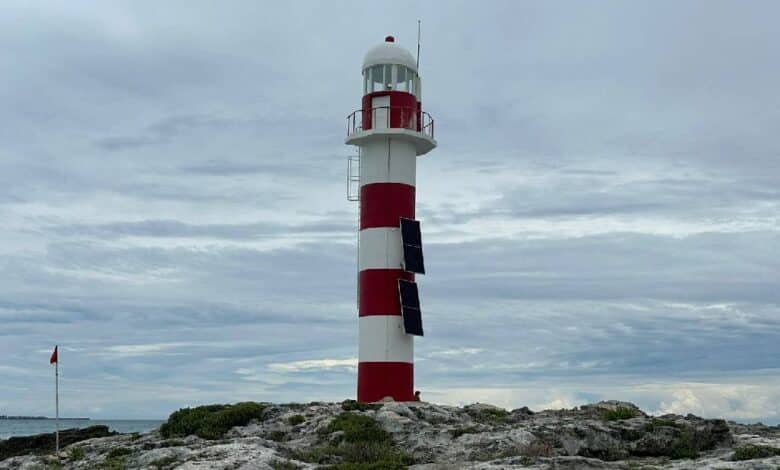 El faro más visitado de Cancún