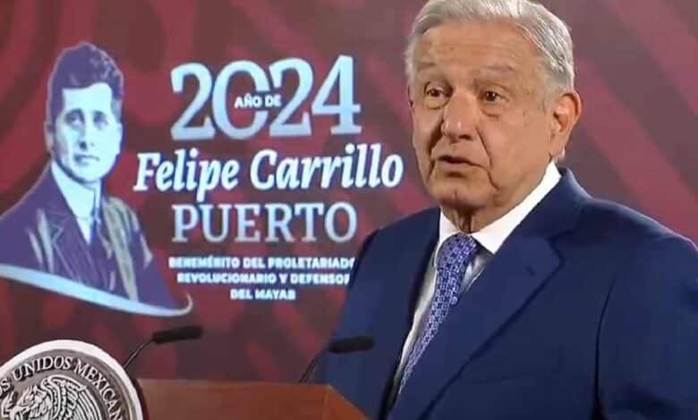 AMLO opina de mayoría en Diputados de perfila INE para Morena