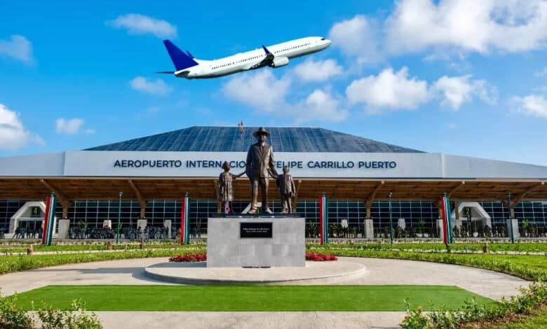 Anuncian 6 vuelos más para el aeropuerto de Tulum