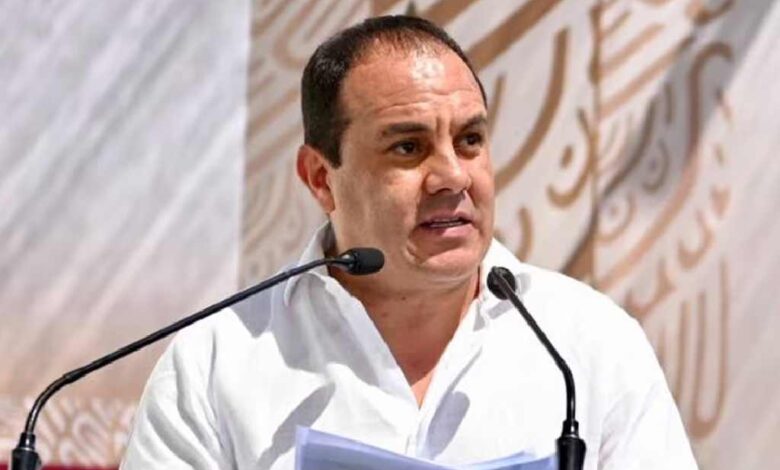 Cuauhtémoc Blanco se ausenta como gobernador de Morelos