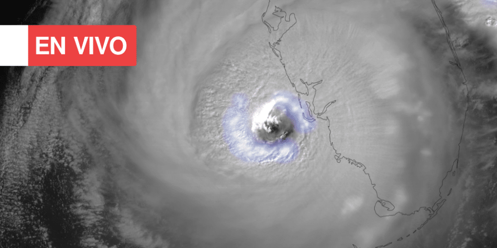 Impactantes imágenes del huracán Helene: Aquí su trayecto y actividad en tiempo real