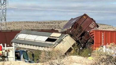 Descarrilamiento de tren deja migrantes lesionados en Chihuahua