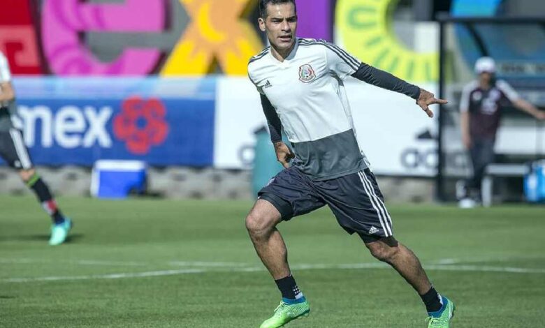 Rafael Márquez entrenó con el Tri