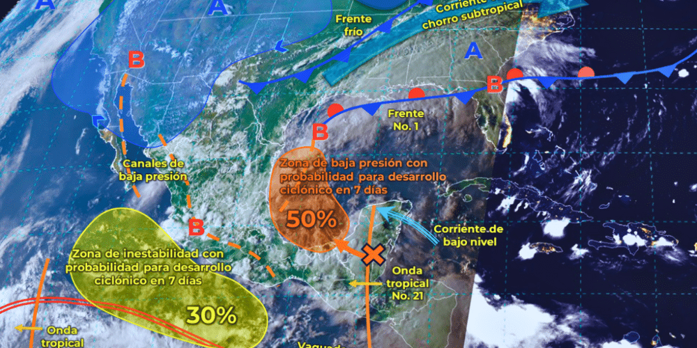 Temporal de lluvias puntuales intensas en varios estados del país