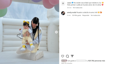 Cazzu dedica emotivo mensaje a su hija Inti por su primer cumpleaños