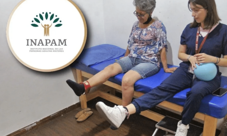 INAPAM ofrece servicios de fisioterapia gratuitos para adultos mayores en septiembre