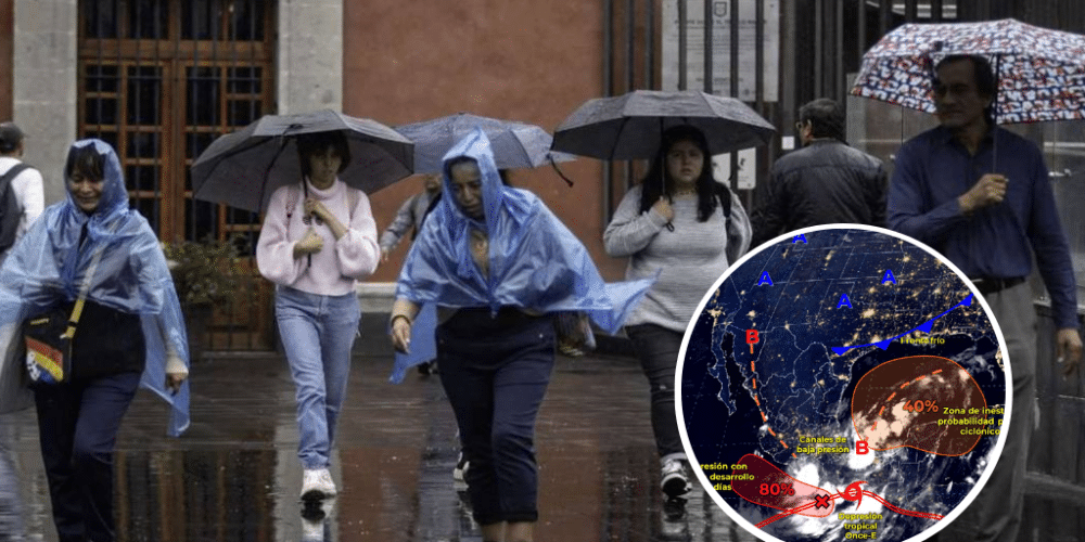 Pronóstico Meteorológico: Temporal de lluvias y rachas fuertes de viento