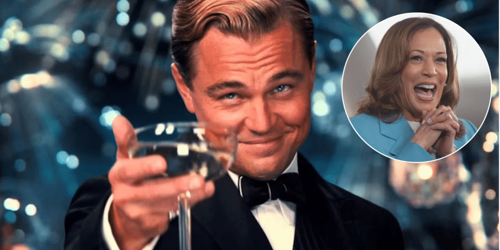 Leonardo DiCaprio revela voto para Kamala Harris y acata a Trump