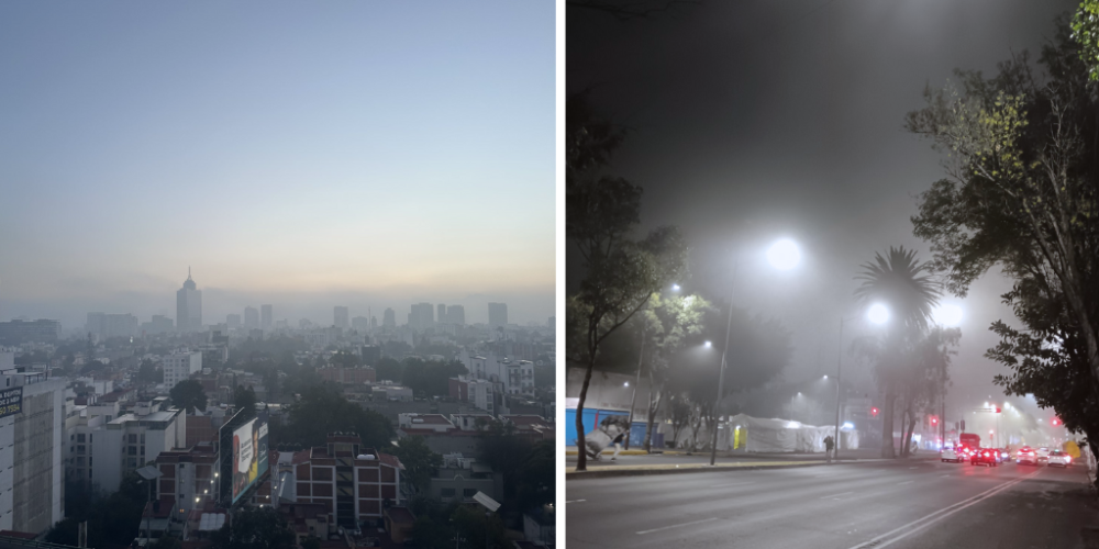 CDMX amanece cubierta por neblina; afectó operaciones en AICM