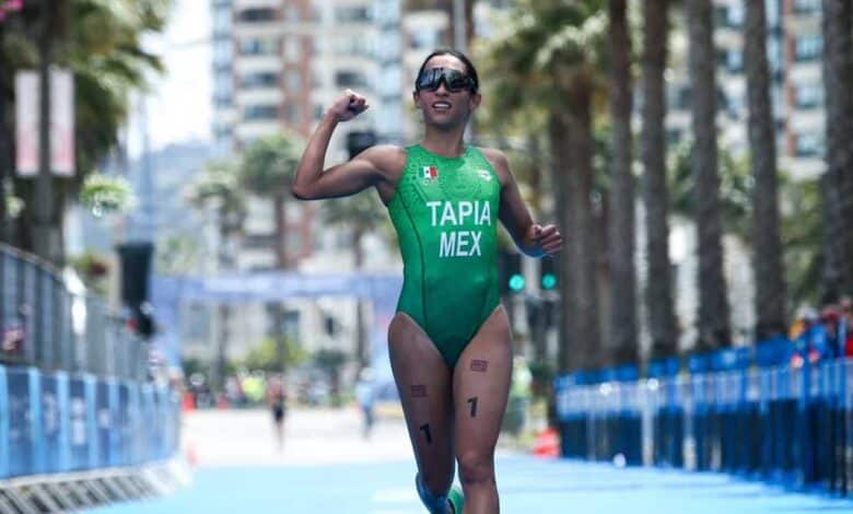 Mexicana se cuelga el oro en la Triathlon Premium Cup de Chile