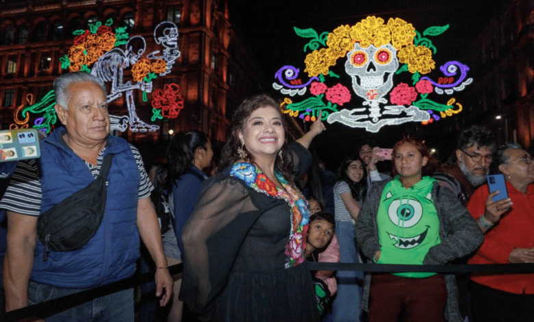 Brugada encabeza inicio del Desfile de Día de Muertos en CDMX