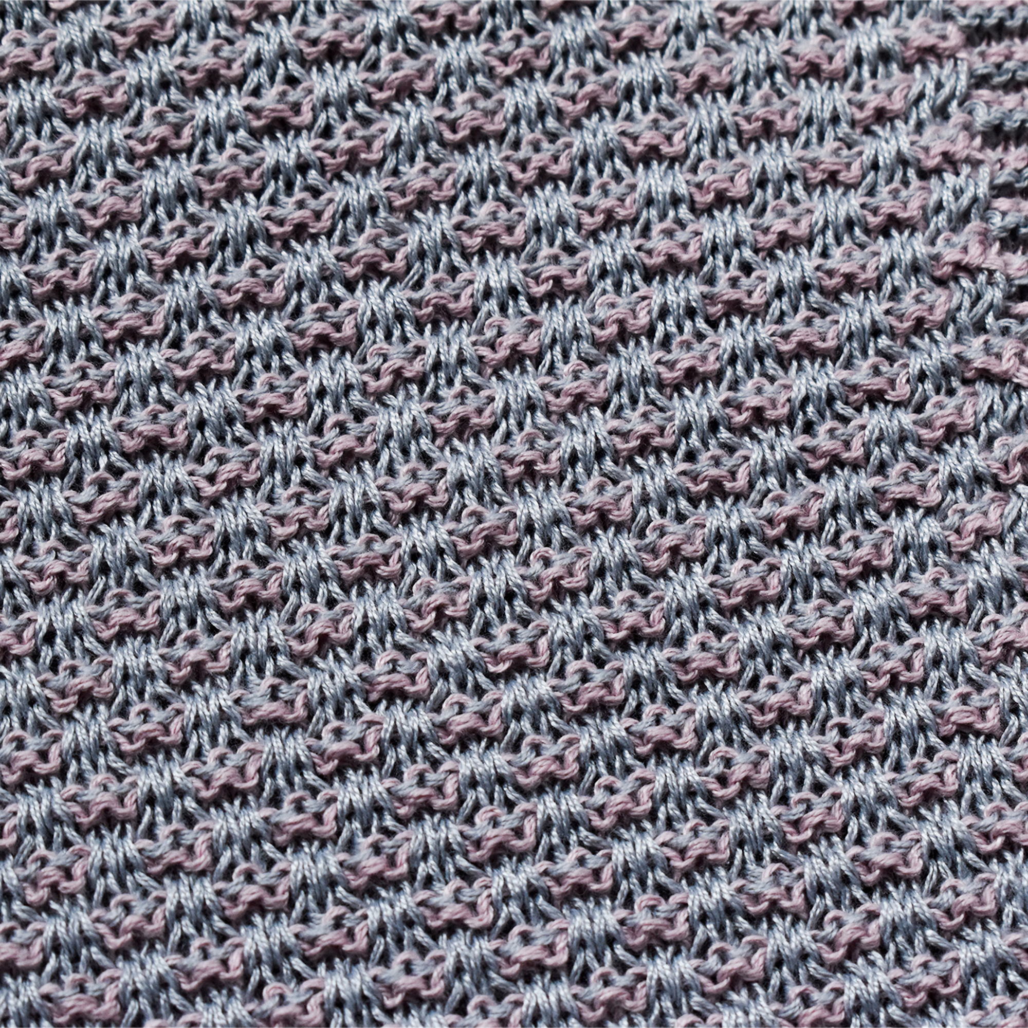 Frazada rosario 1 rosa empolvado gris - Image 3