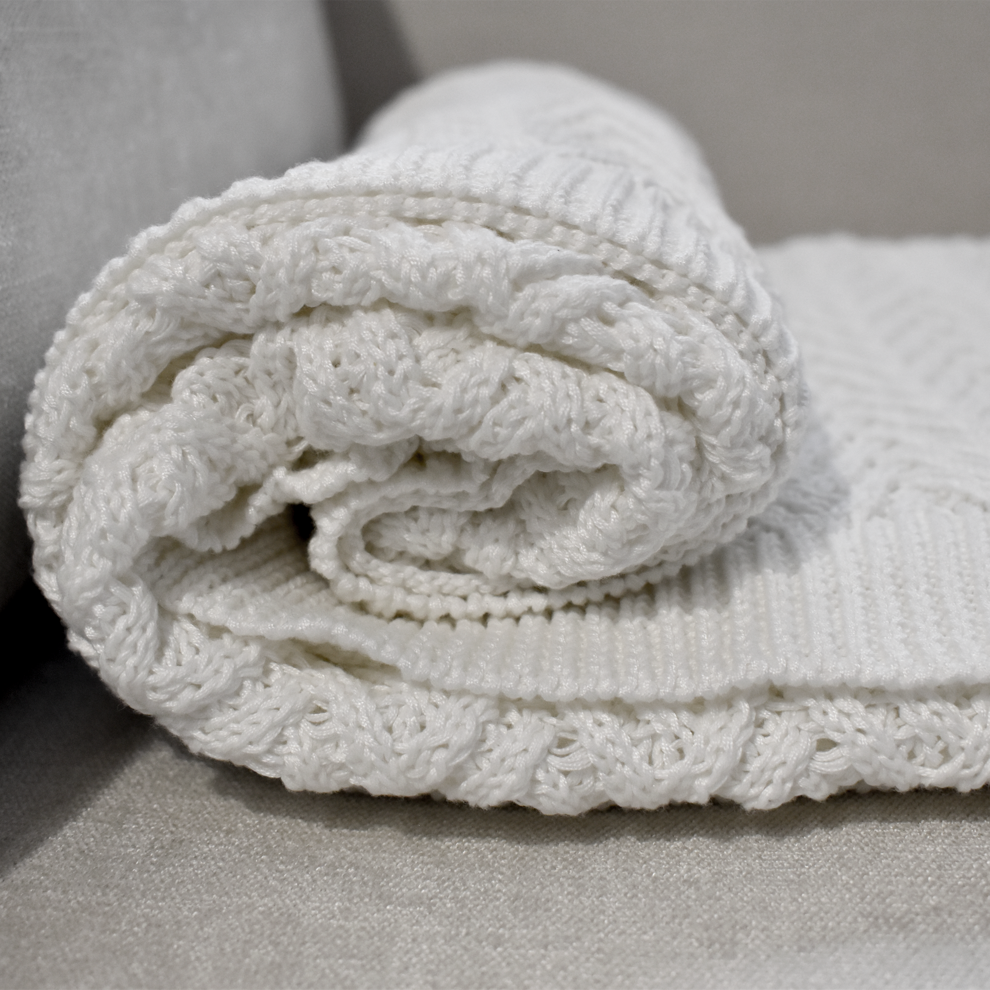 Frazada rosario 3 natural - Image 2